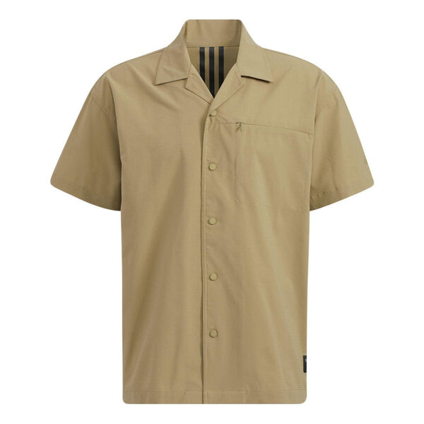 Рубашка adidas originals Solid Color Sports Short Sleeve Shirt Khaki, мультиколор 
Рубашка adidas originals Solid Color Sports Short Sleeve Shirt Khaki, мультиколор