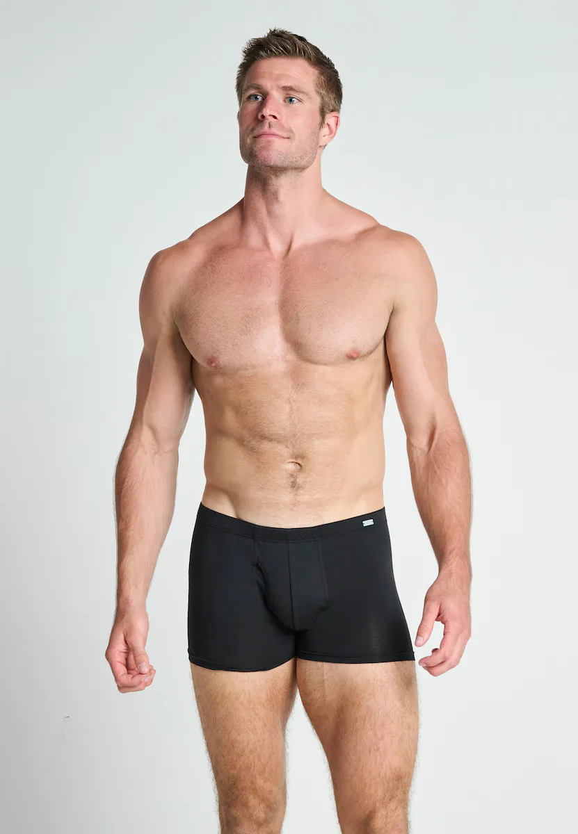 Мужские боксеры из дышащей ткани с жаккардовой лентой Jockey, черный
Мужские боксеры из дышащей ткани с жаккардовой лентой Jockey, черный