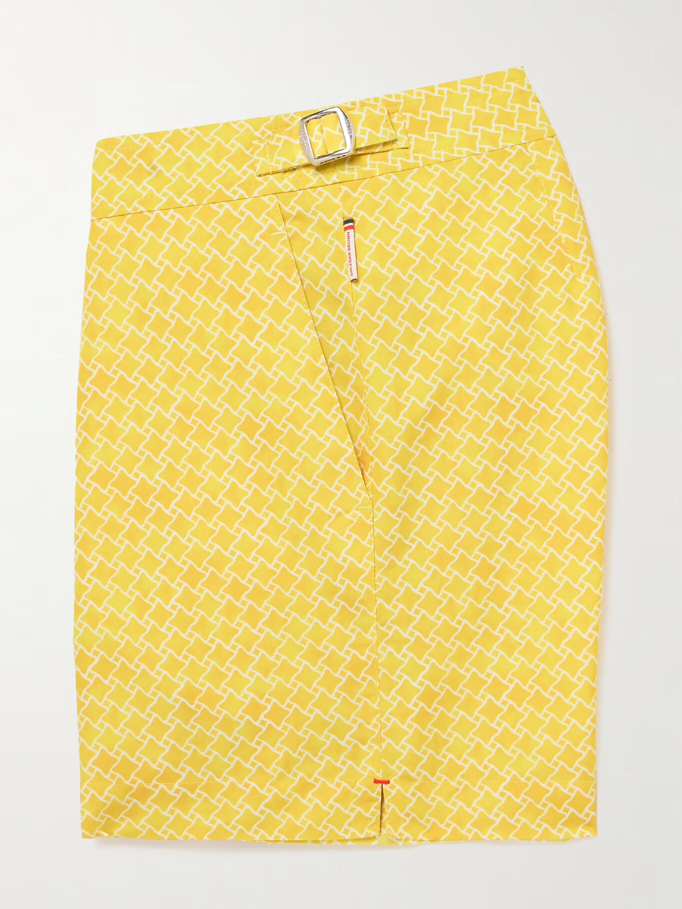 Плавки Setter Slim-Fit средней длины с принтом из переработанных материалов ORLEBAR BROWN, желтый
Плавки Setter Slim-Fit средней длины с принтом из переработанных материалов ORLEBAR BROWN, желтый