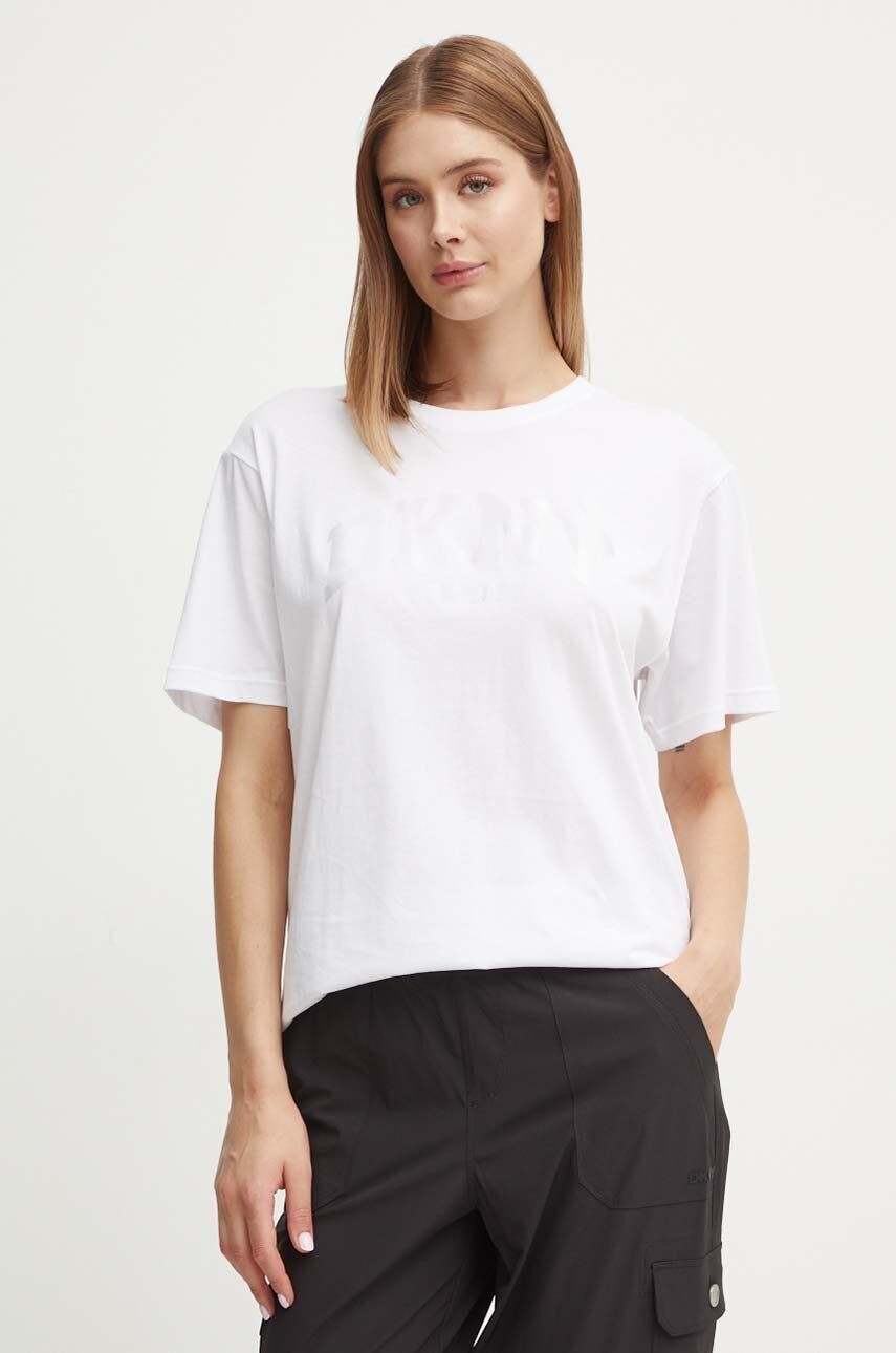 Хлопковая футболка Dkny, белый
Хлопковая футболка Dkny, белый