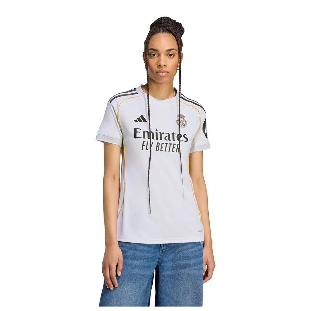 Футболка с коротким рукавом adidas Real Madrid 25/26 home Woman, белый
Футболка с коротким рукавом adidas Real Madrid 25/26 home Woman, белый