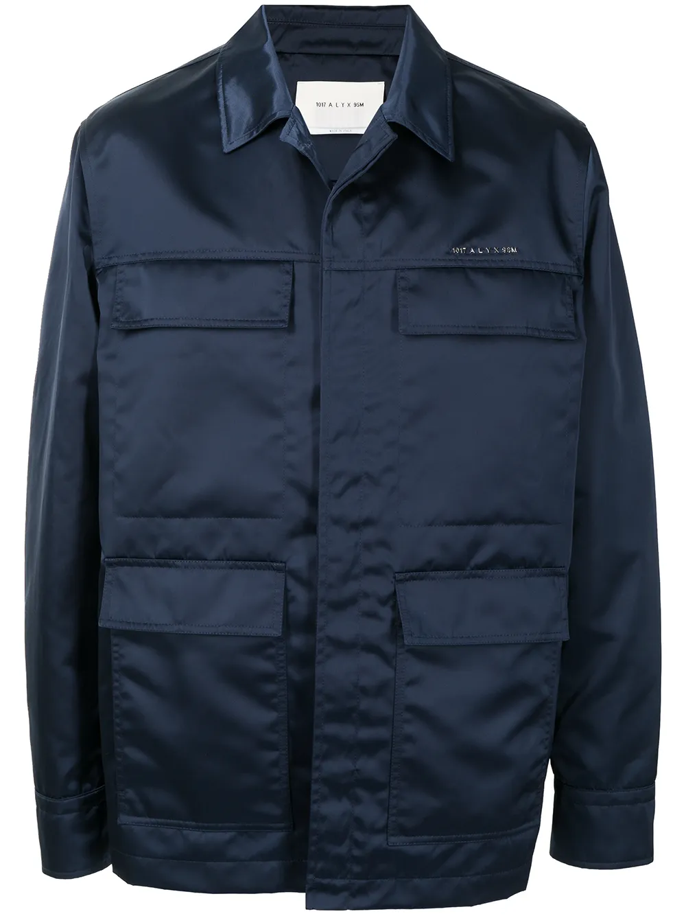 Атласная куртка 1017 ALYX 9SM, синий 
Атласная куртка 1017 ALYX 9SM, синий