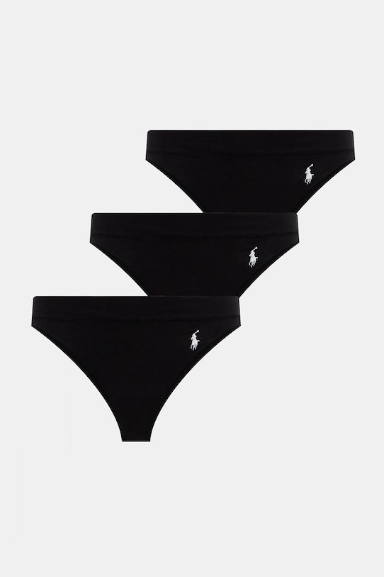 Набор из 3 стрингов Polo Ralph Lauren, черный
Набор из 3 стрингов Polo Ralph Lauren, черный