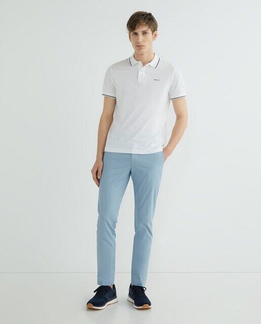 Брюки в стиле чинос с застежкой на пуговицы спереди Gant, зеленый 
Брюки в стиле чинос с застежкой на пуговицы спереди Gant, зеленый