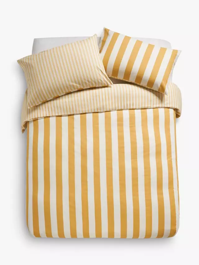 Комплект пододеяльников John Lewis ANYDAY Block Stripe Reversible Pure Cotton Duvet, желтый
Комплект пододеяльников John Lewis ANYDAY Block Stripe Reversible Pure Cotton Duvet, желтый
