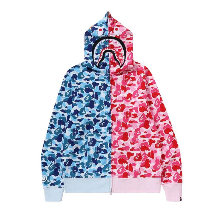 Худи BAPE ABC Camo Crazy Shark Full Zip Hoodie, Blue/Pink
Худи BAPE ABC Camo Crazy Shark Full Zip Hoodie, Blue/Pink