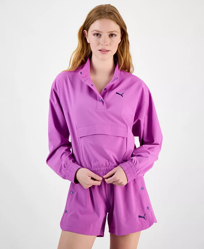 Женская куртка Essential Ripstop на пуговицах Puma, фиолетовый
Женская куртка Essential Ripstop на пуговицах Puma, фиолетовый