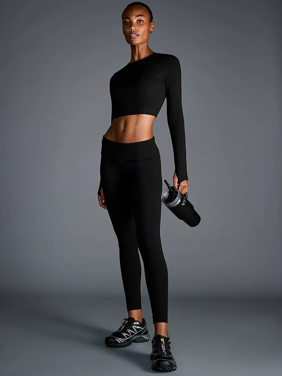 Хлопковые леггинсы со складками Vsx, черный
Хлопковые леггинсы со складками Vsx, черный