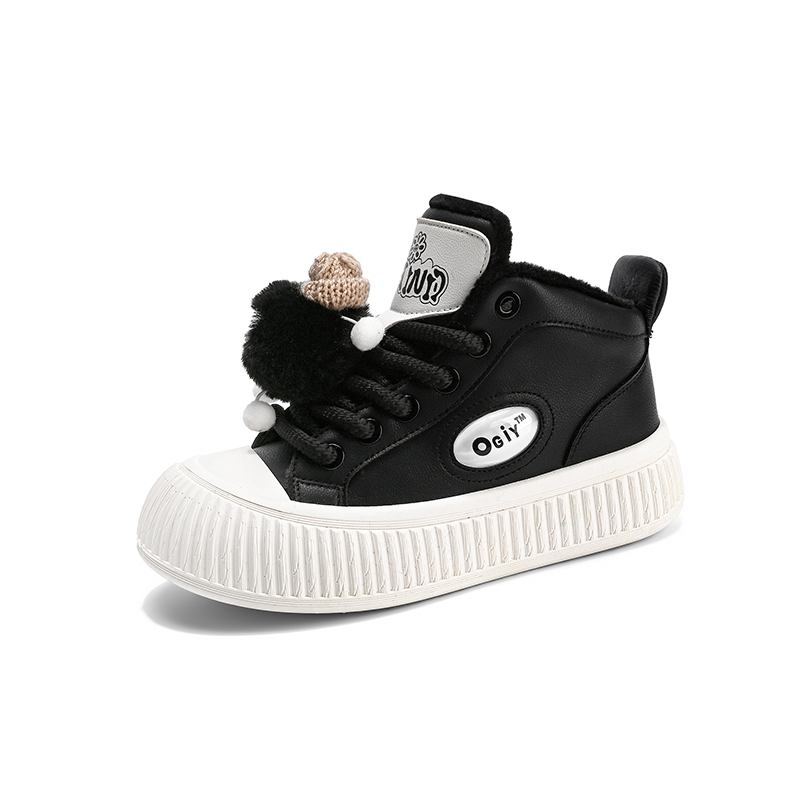 Детские кроссовки Mid top Kids Lifestyle Shoes Wooden Rabbit, черный 
Детские кроссовки Mid top Kids Lifestyle Shoes Wooden Rabbit, черный