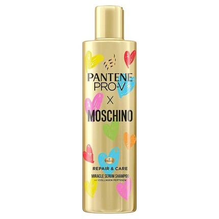 Pro-V Moschino Limited Edition Repair & Care коллагеновый шампунь-сыворотка Miracle Pantene
Pro-V Moschino Limited Edition Repair & Care коллагеновый шампунь-сыворотка Miracle Pantene