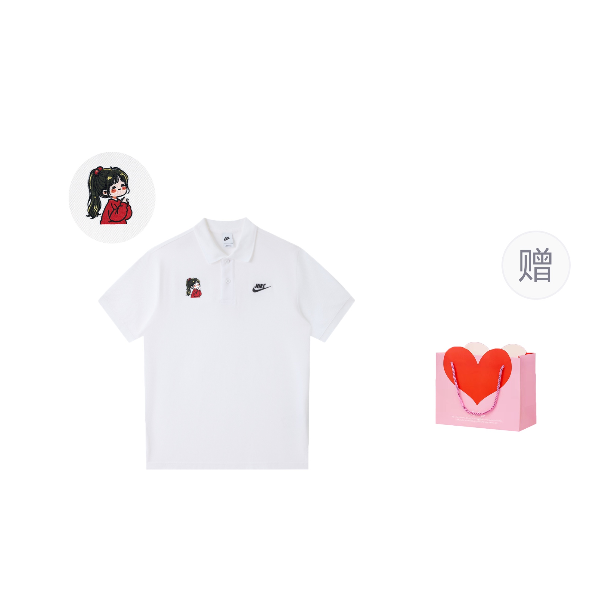 Nike Футболка поло Swoosh мужская белая
Nike Футболка поло Swoosh мужская белая