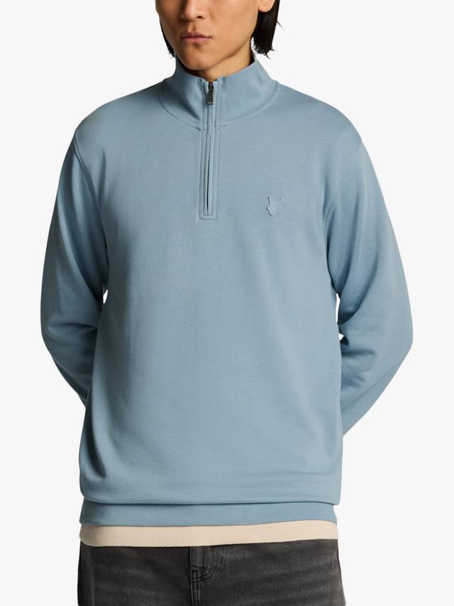 Свитшот с молнией на четверть Superfine Lyle & Scott, Blue Ash
Свитшот с молнией на четверть Superfine Lyle & Scott, Blue Ash