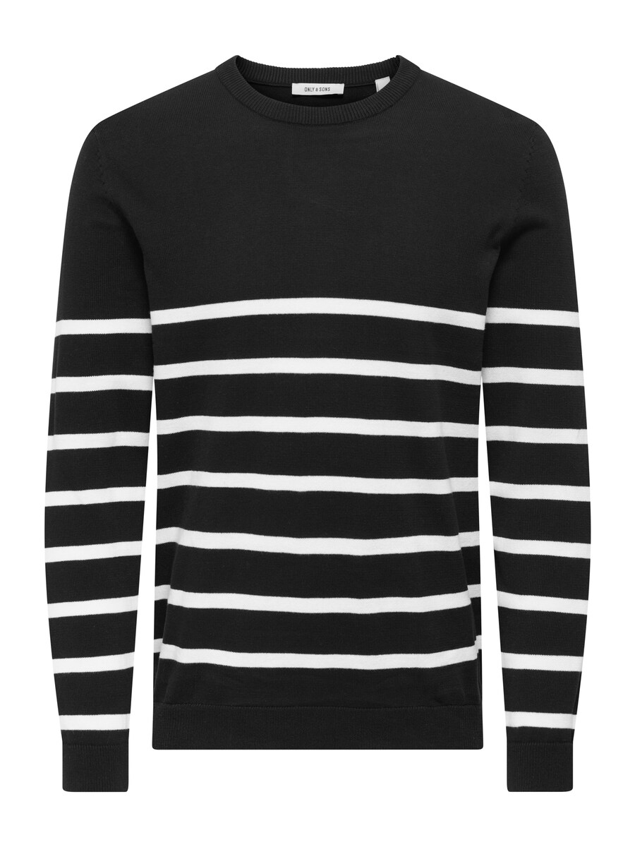 Свитер обычного кроя Only & Sons ONSALEX, черный
Свитер обычного кроя Only & Sons ONSALEX, черный