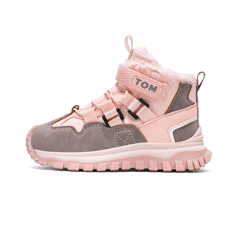 Нескользящие, противоударные, водонепроницаемые, термостойкие, высокие детские ботинки TALKING TOM, розовый 
Нескользящие, противоударные, водонепроницаемые, термостойкие, высокие детские ботинки TALKING TOM, розовый