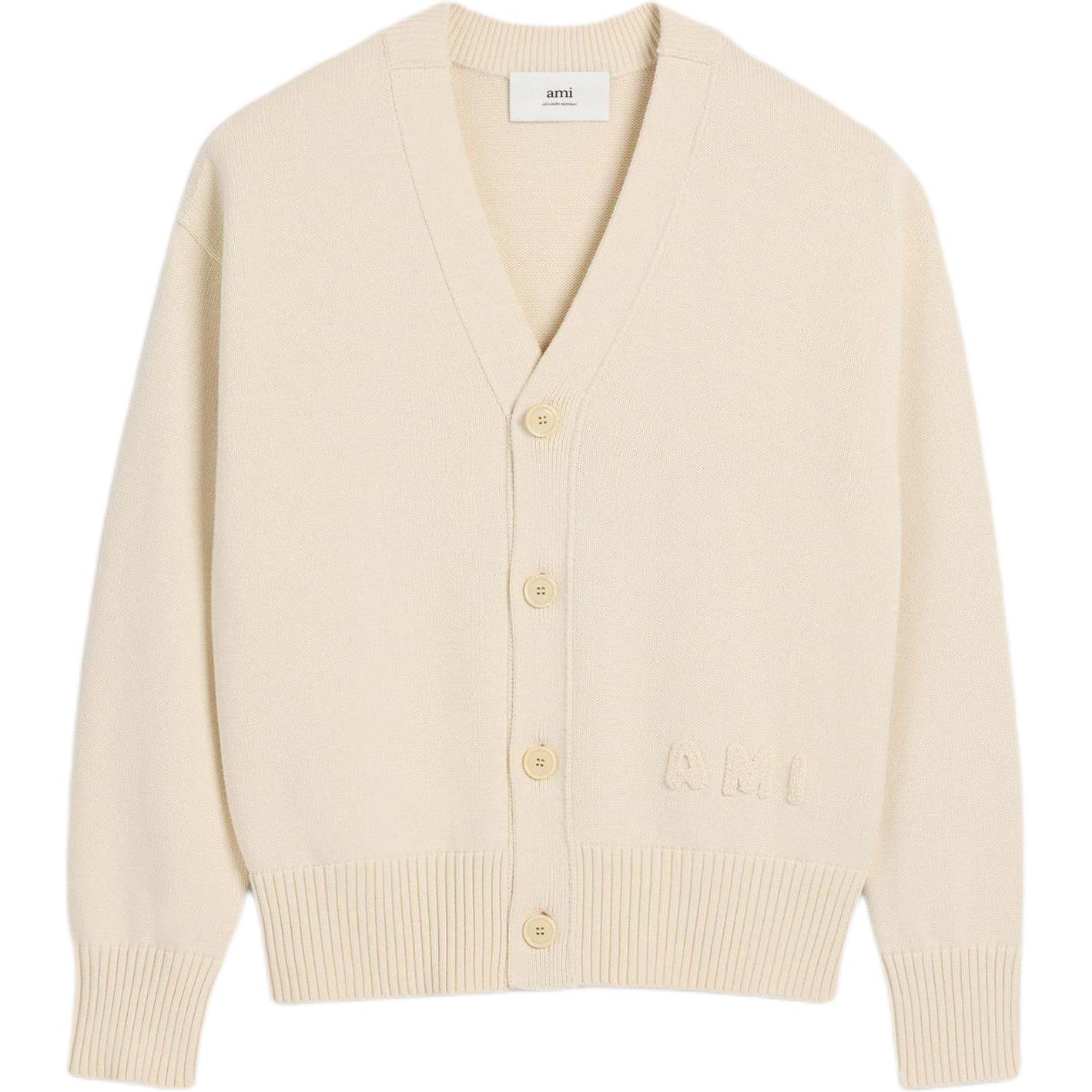Кардиган Ami Paris с вышитым логотипом AMIPARIS, бежевый
Кардиган Ami Paris с вышитым логотипом AMIPARIS, бежевый