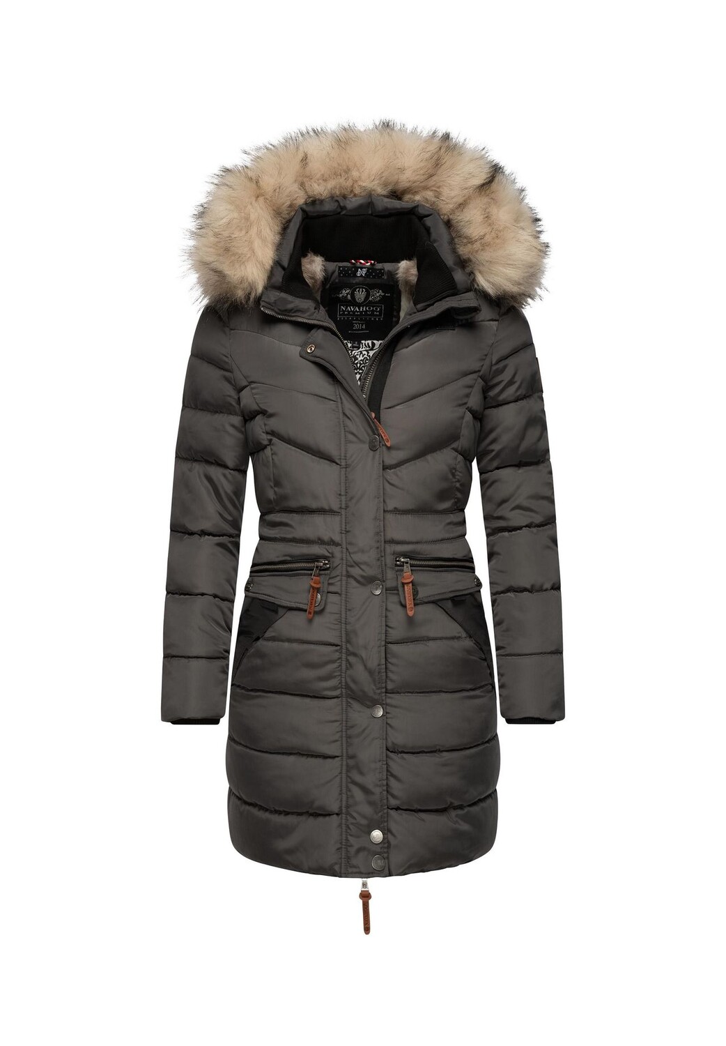 Стеганое пальто Паула NAVAHOO, антрацит
Стеганое пальто Паула NAVAHOO, антрацит
