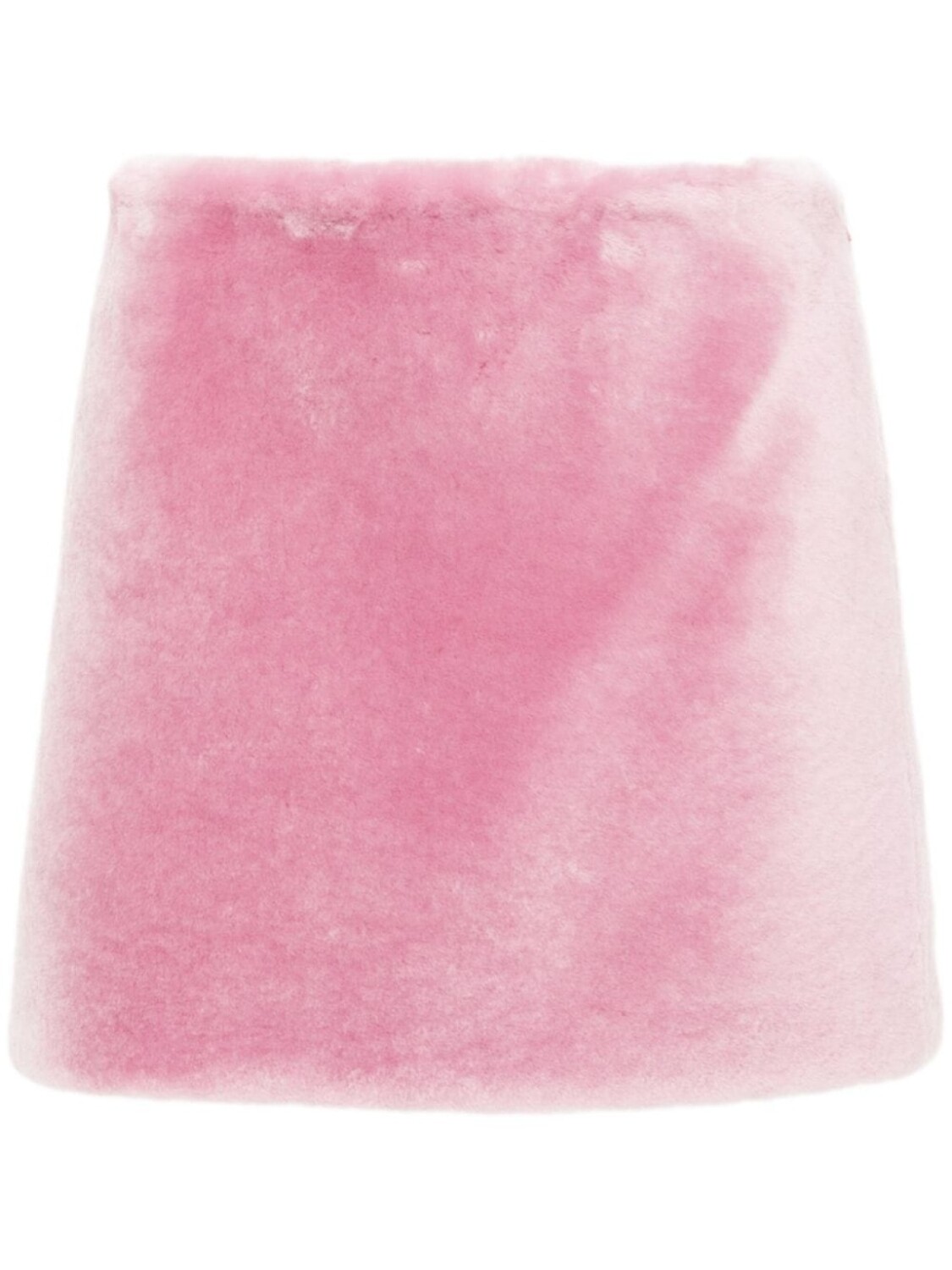 Prada юбка мини А-силуэта из овчины, розовый
Prada юбка мини А-силуэта из овчины, розовый