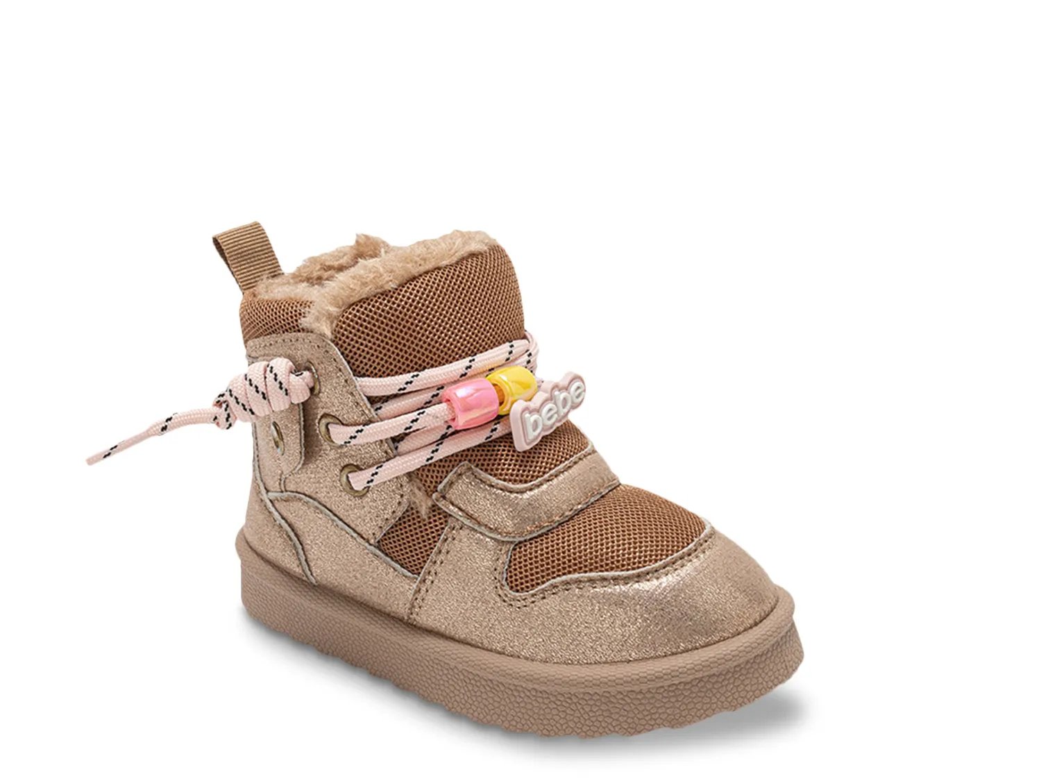 Ботинки bebe Serena Sneaker Boot - Kids', бронзовый
Ботинки bebe Serena Sneaker Boot - Kids', бронзовый