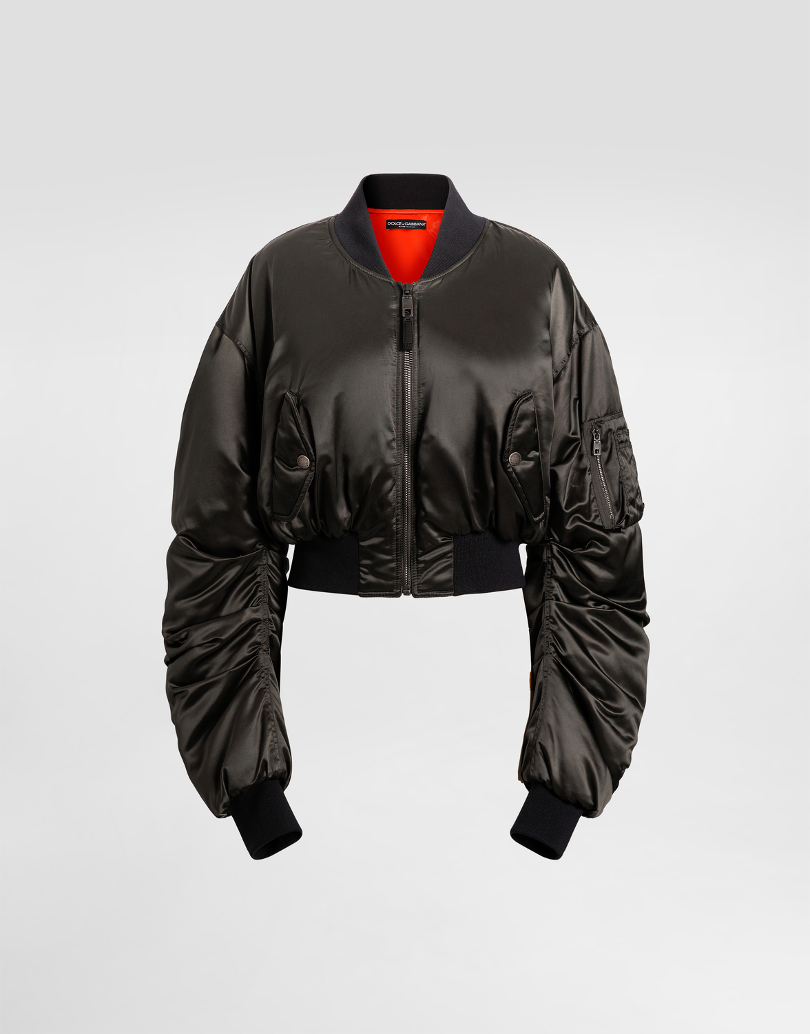 Оверсайз куртка из нейлонового канваса Dolce & Gabbana, серый
Оверсайз куртка из нейлонового канваса Dolce & Gabbana, серый