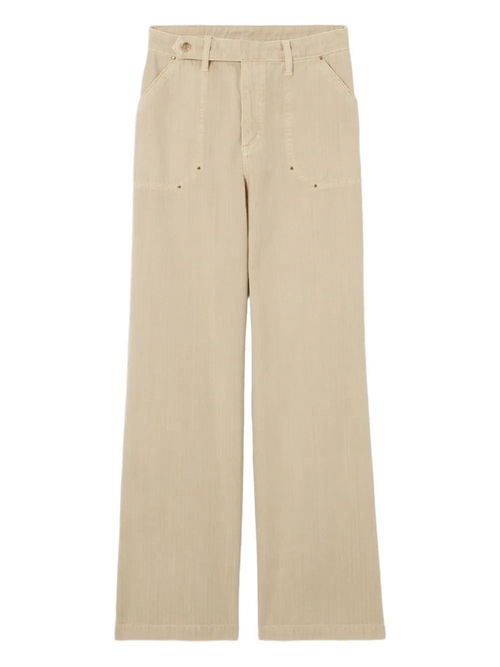 Прямые джинсы с узором в елочку Claudie Pierlot, нейтральный
Прямые джинсы с узором в елочку Claudie Pierlot, нейтральный