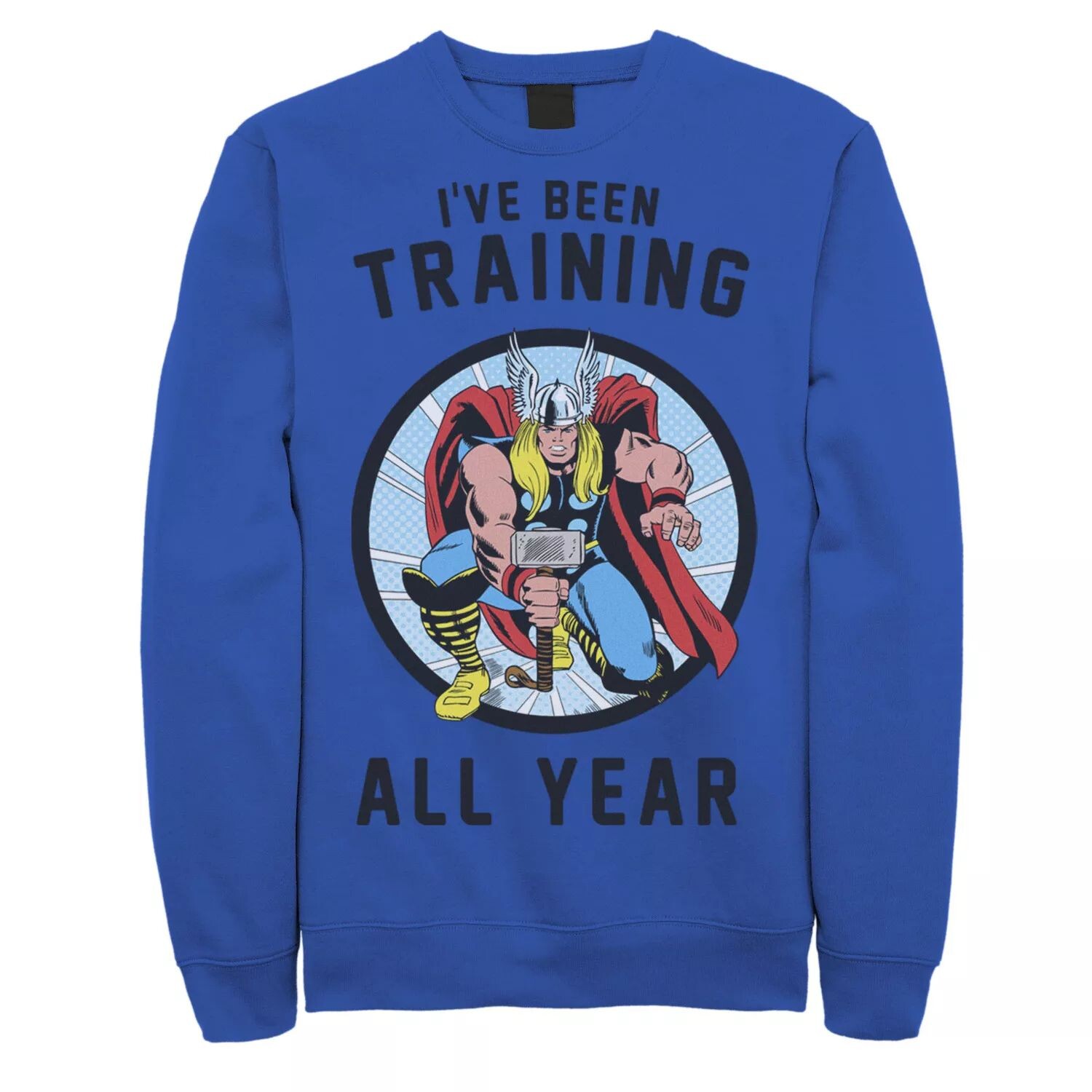 Мужской свитшот Marvel Avengers Thor «Я тренировался круглый год»
Мужской свитшот Marvel Avengers Thor «Я тренировался круглый год»