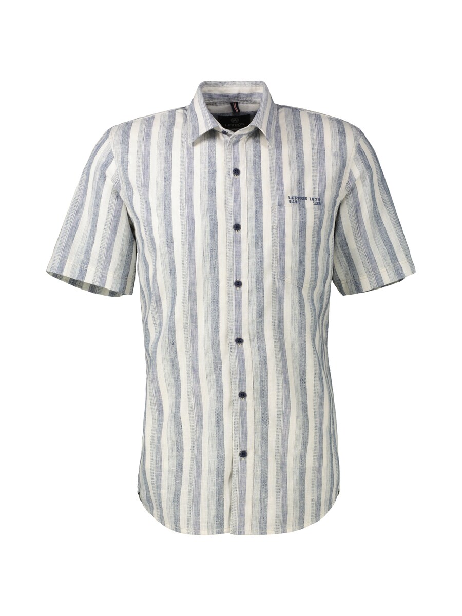 Рубашка на пуговицах классического кроя LERROS, синий 
Рубашка на пуговицах классического кроя LERROS, синий