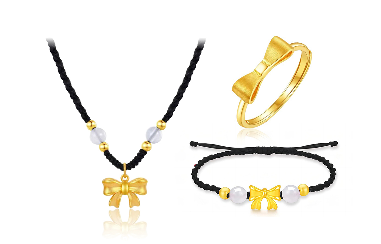 Женское ожерелье GIFU, Fugitive Princess Bow Necklace + Fugitive Princess Bow Ring + Fugitive Princess Bow Bracelet
Женское ожерелье GIFU, Fugitive Princess Bow Necklace + Fugitive Princess Bow Ring + Fugitive Princess Bow Bracelet