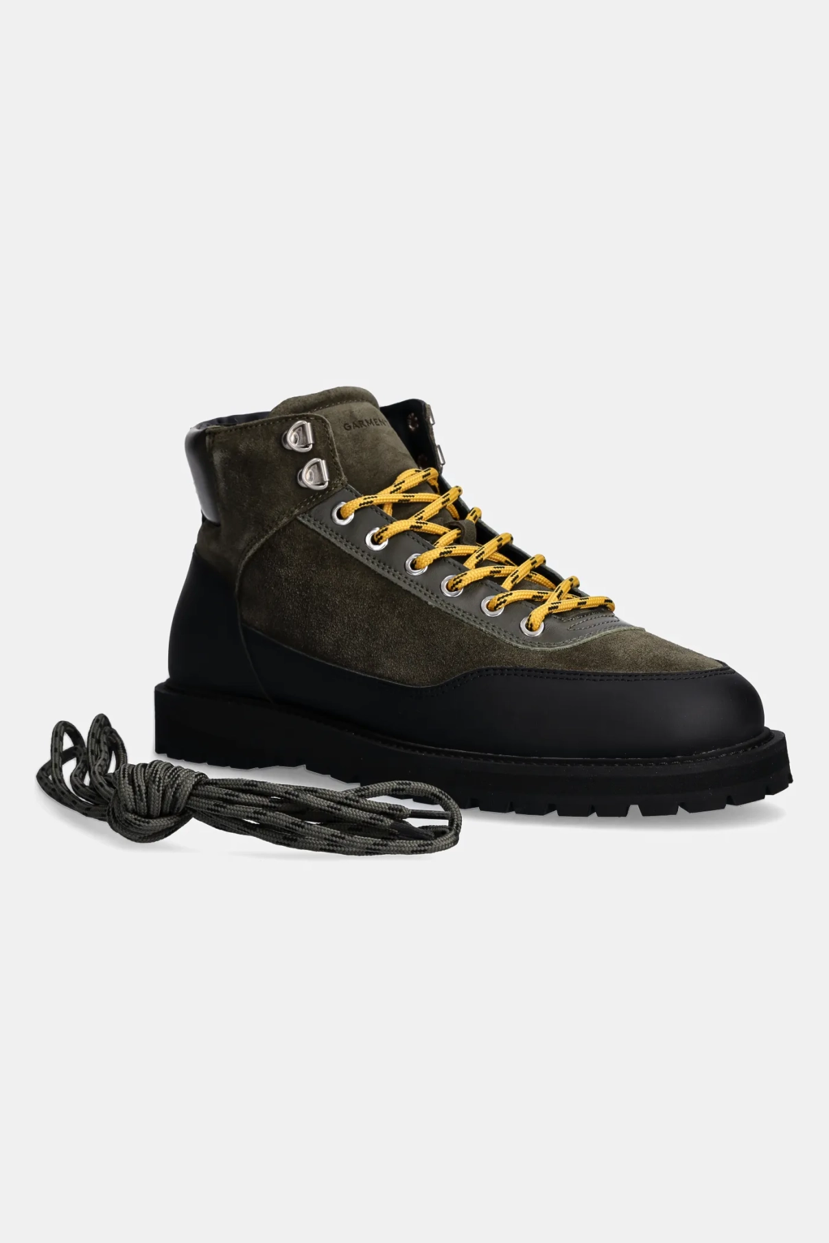 GARMENT PROJECT Кожаные трекинговые ботинки на шнуровке Olaf, зеленый
GARMENT PROJECT Кожаные трекинговые ботинки на шнуровке Olaf, зеленый
