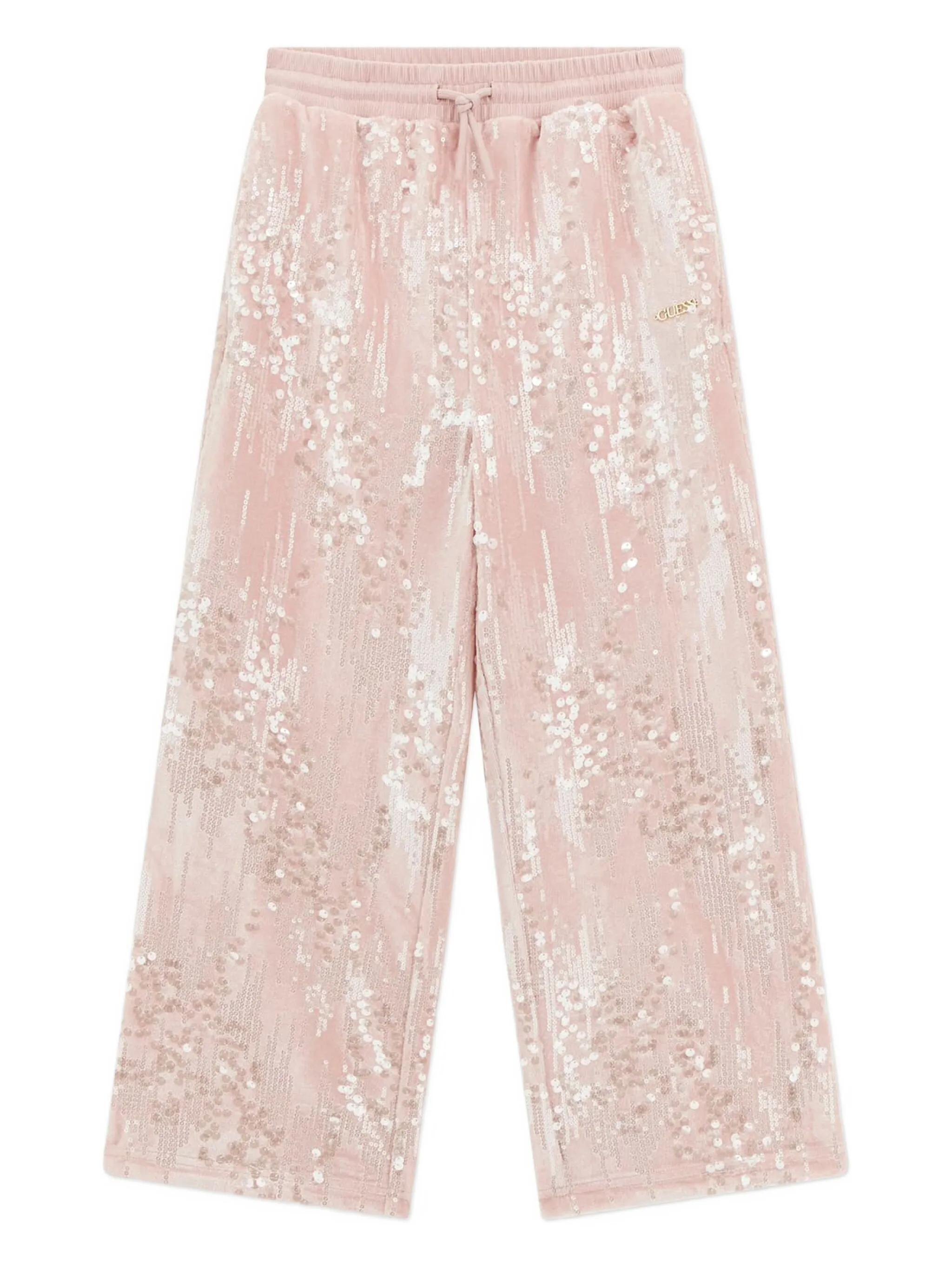 Прямые брюки с пайетками Guess Kids, розовый
Прямые брюки с пайетками Guess Kids, розовый