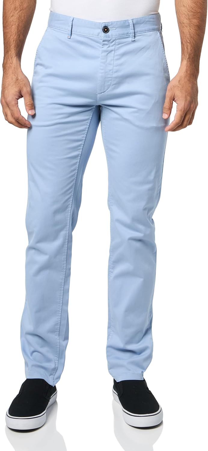 BOSS Мужские техно-твиловые брюки-чинос Slim Fit, Forever Blue
BOSS Мужские техно-твиловые брюки-чинос Slim Fit, Forever Blue