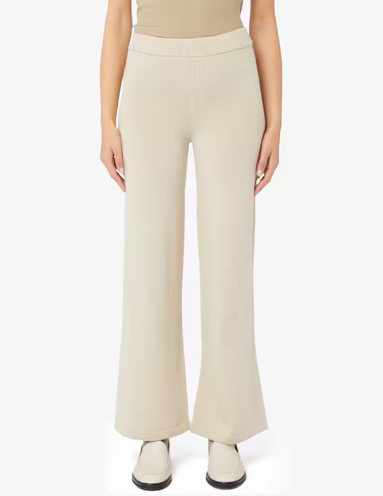 Трикотажные брюки Visione Max Mara Leisure, белый 
Трикотажные брюки Visione Max Mara Leisure, белый