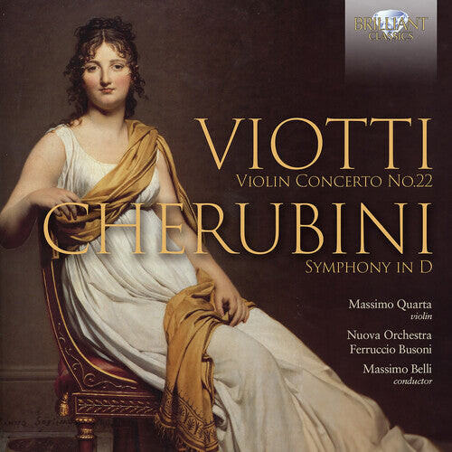 CD диск Cherubini / Viotti / Massimo Quarta: Violin Concerto No. 22 Cherubini: Symphony in D
CD диск Cherubini / Viotti / Massimo Quarta: Violin Concerto No. 22 Cherubini: Symphony in D