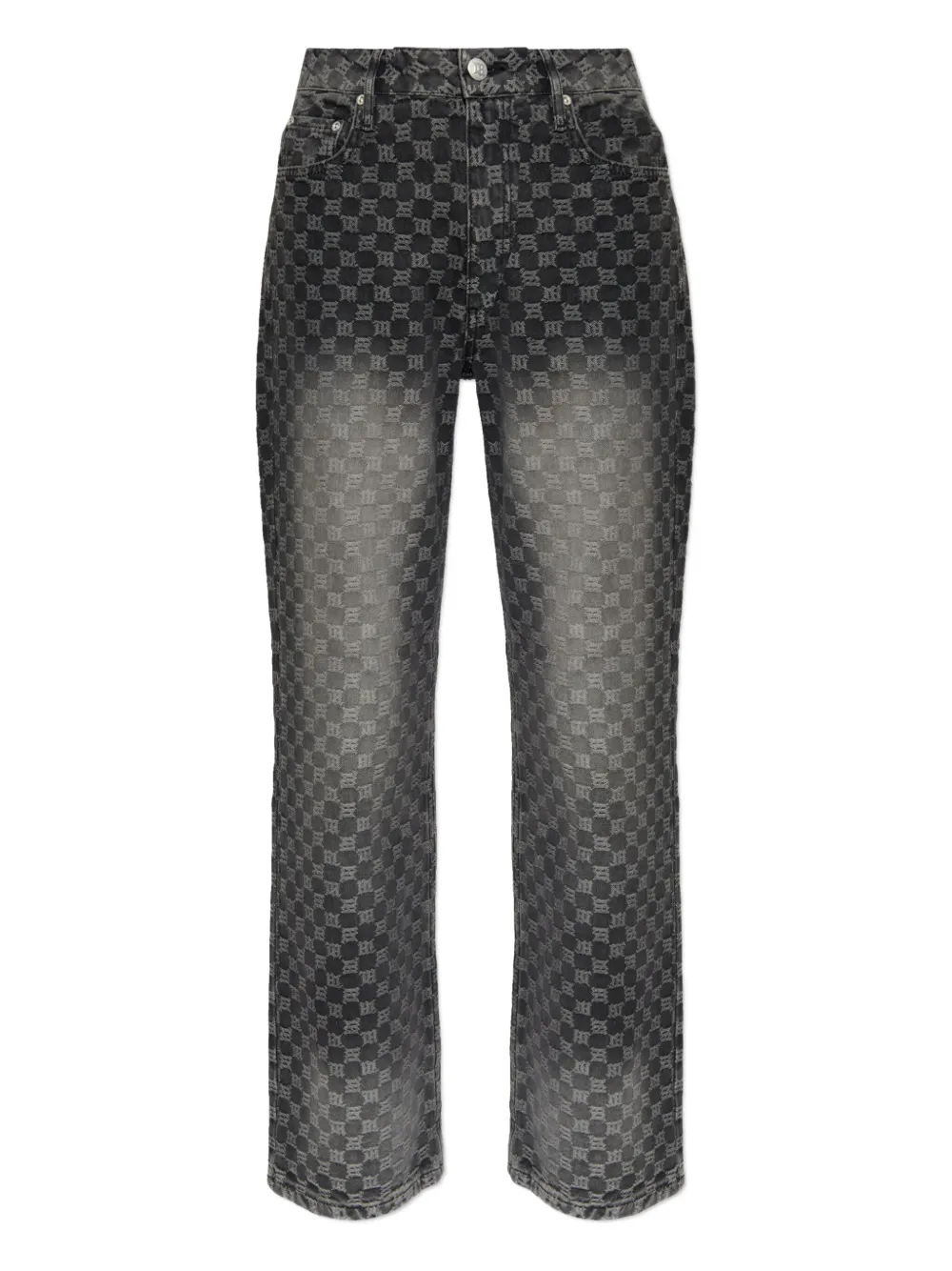 Джинсы с монограммой в клетку MISBHV, черный
Джинсы с монограммой в клетку MISBHV, черный