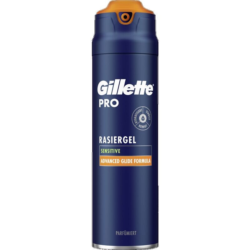 Профессиональный гель для бритья Sensitive Gillette, 200 ml
Профессиональный гель для бритья Sensitive Gillette, 200 ml