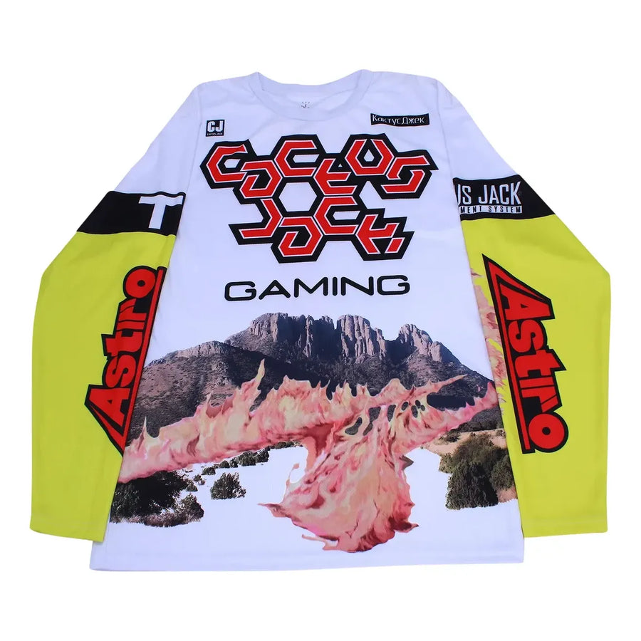 Джерси Travis Scott Cactus Jack The Scotts Gaming II Long-Sleeve Jersey 'White', белый
Джерси Travis Scott Cactus Jack The Scotts Gaming II Long-Sleeve Jersey 'White', белый