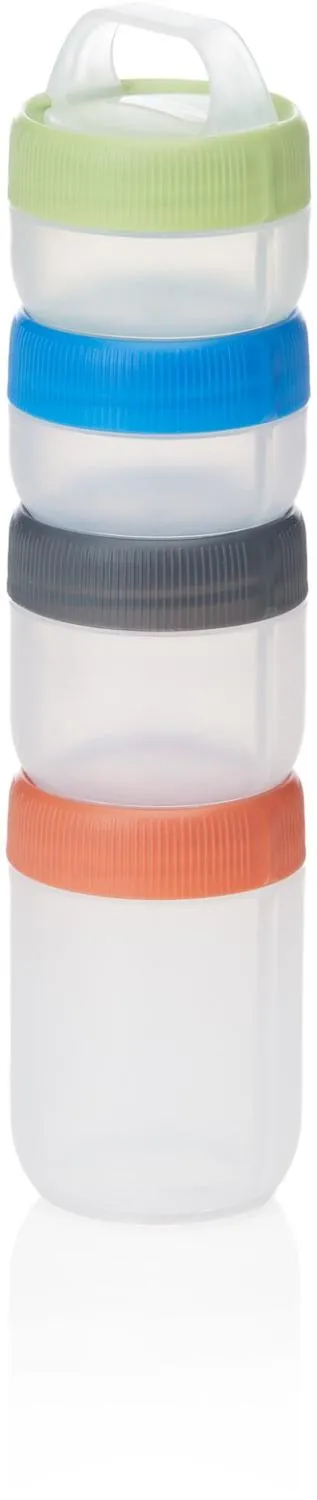 Набор из четырёх взаимосвязывающихся контейнеров - Маленький humangear, Multi
Набор из четырёх взаимосвязывающихся контейнеров - Маленький humangear, Multi