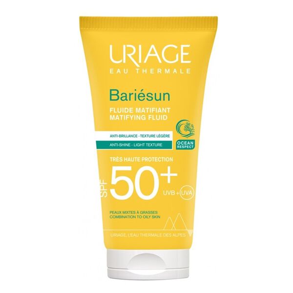 Матирующий увлажняющий флюид spf50+, 50 мл Uriage Bariesun
Матирующий увлажняющий флюид spf50+, 50 мл Uriage Bariesun