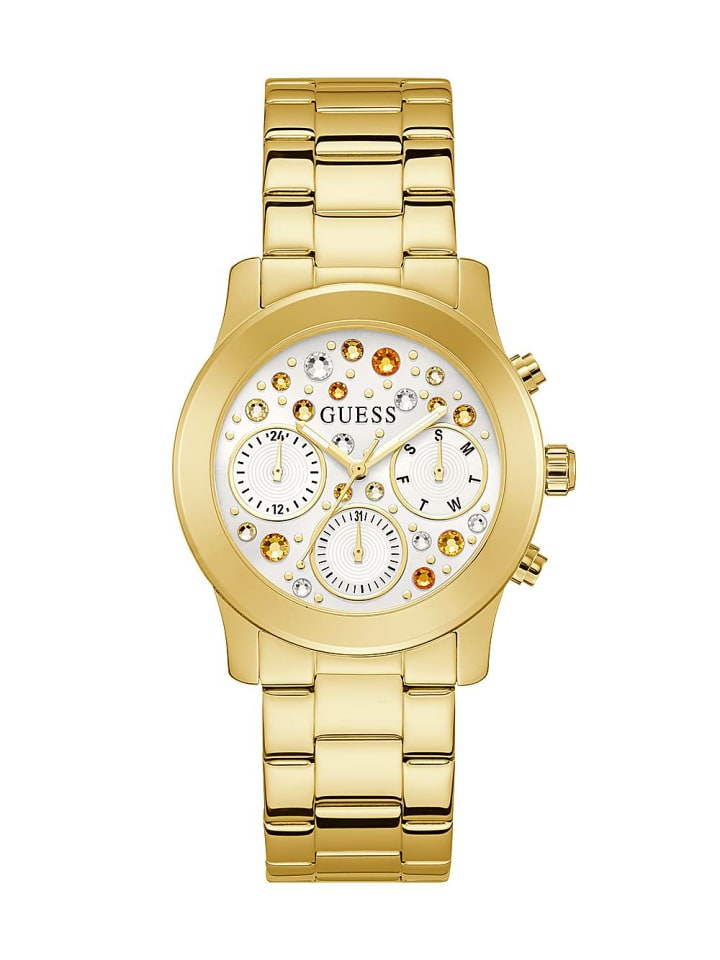 Guess Аналоговые женские часы в золоте
Guess Аналоговые женские часы в золоте