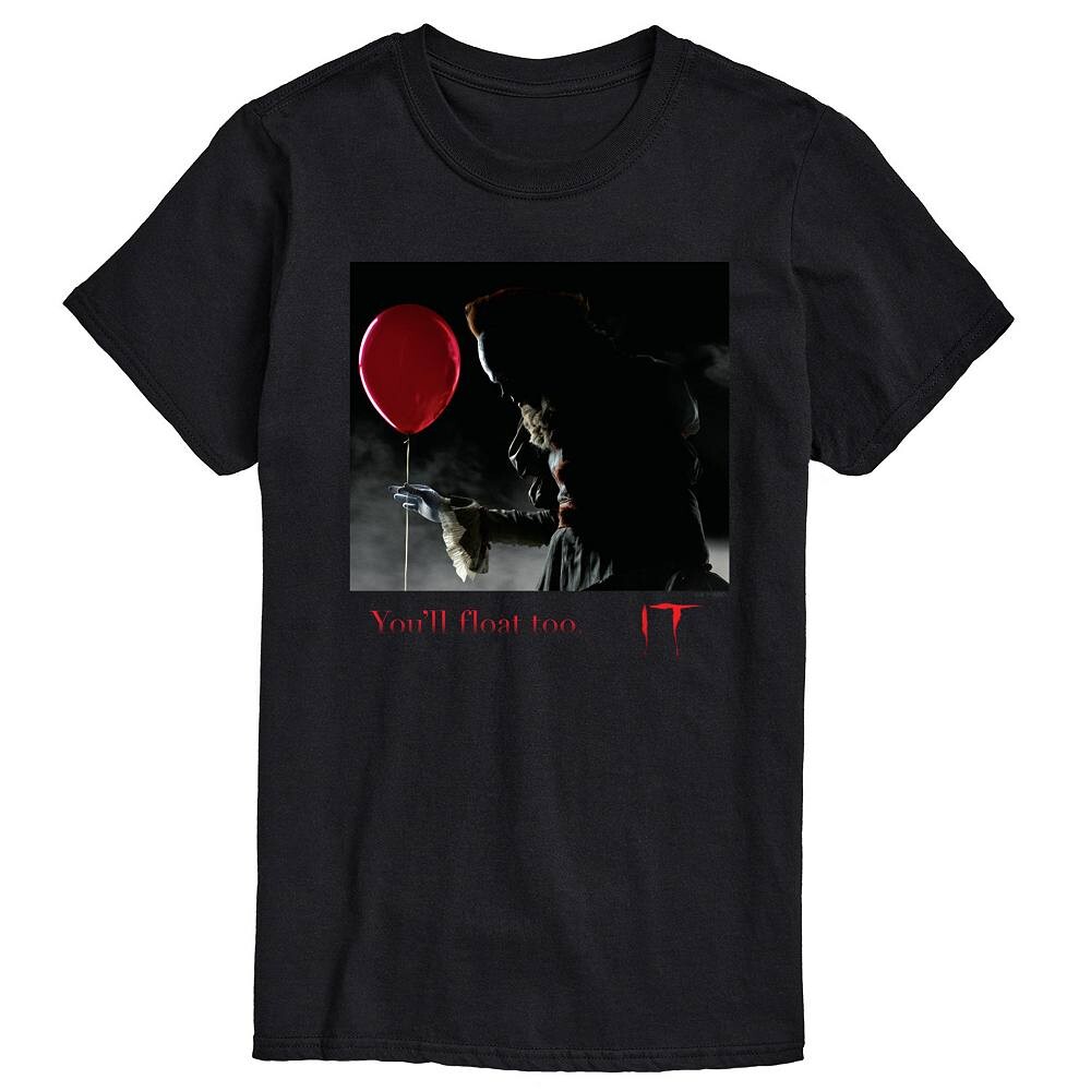 Мужская футболка IT You'll Float Too с графическим рисунком Licensed Character, черный
Мужская футболка IT You'll Float Too с графическим рисунком Licensed Character, черный