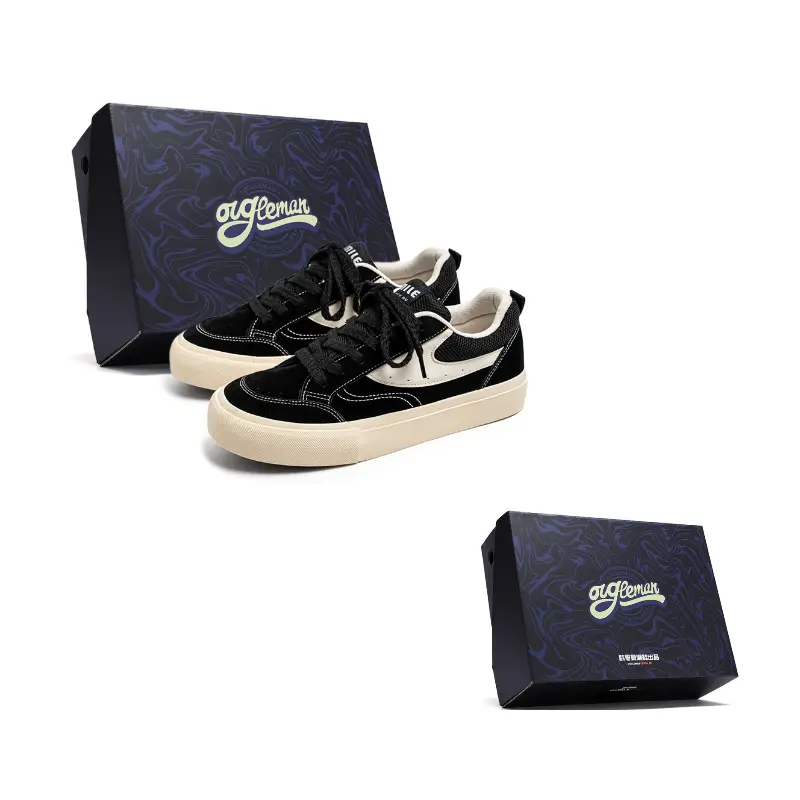 OUGLEMEN Кроссовки Red Snake Welcoming Spring Collection легкие и дышащие лоу-топ для скейтбординга мужские черные, цвет Black
OUGLEMEN Кроссовки Red Snake Welcoming Spring Collection легкие и дышащие лоу-топ для скейтбординга мужские черные, цвет Black