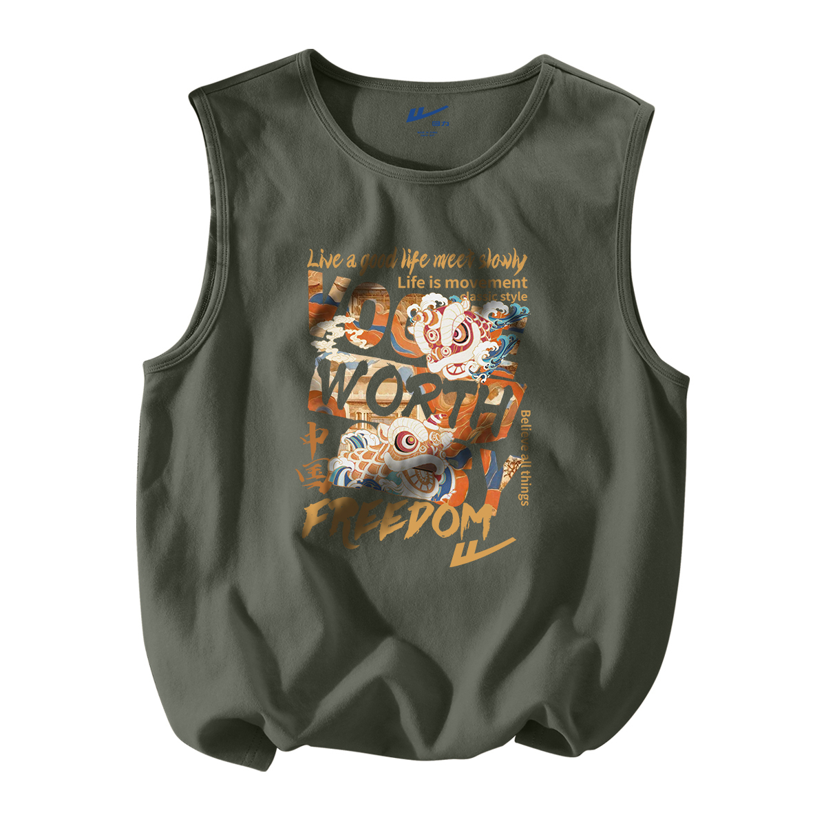 Мужская майка Tank Tops WARRIOR, серый
Мужская майка Tank Tops WARRIOR, серый
