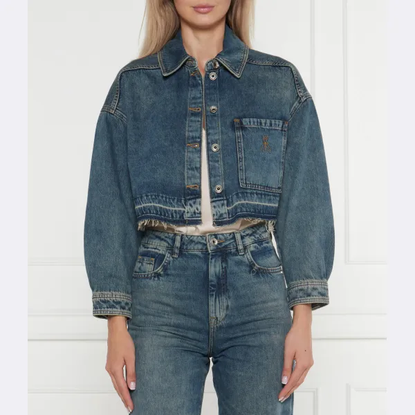 Джинсовая куртка стандартного кроя Patrizia Pepe, синий
Джинсовая куртка стандартного кроя Patrizia Pepe, синий