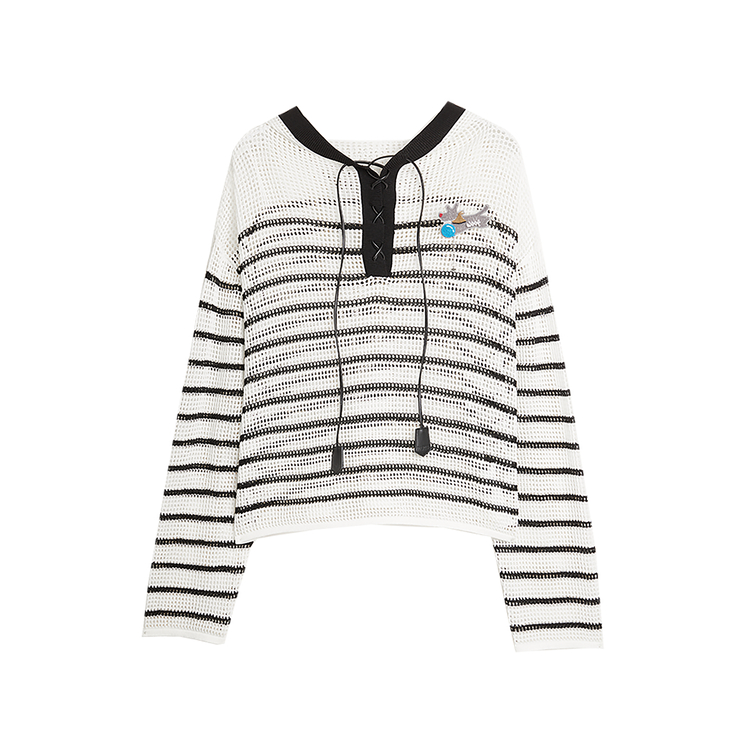 Вязаный свитер Fun Collection ELLE, черный белый
Вязаный свитер Fun Collection ELLE, черный белый