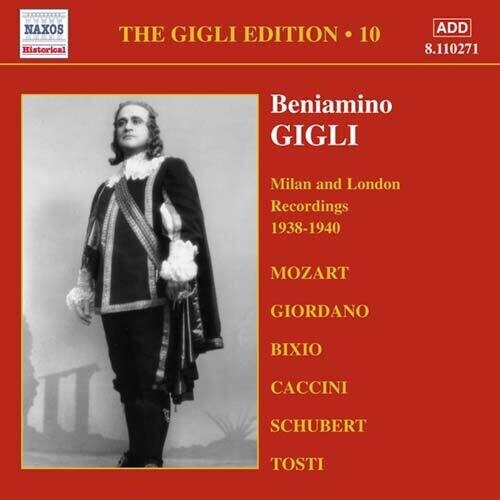 CD диск Gigli, B.: Gigli Edition 10 
CD диск Gigli, B.: Gigli Edition 10