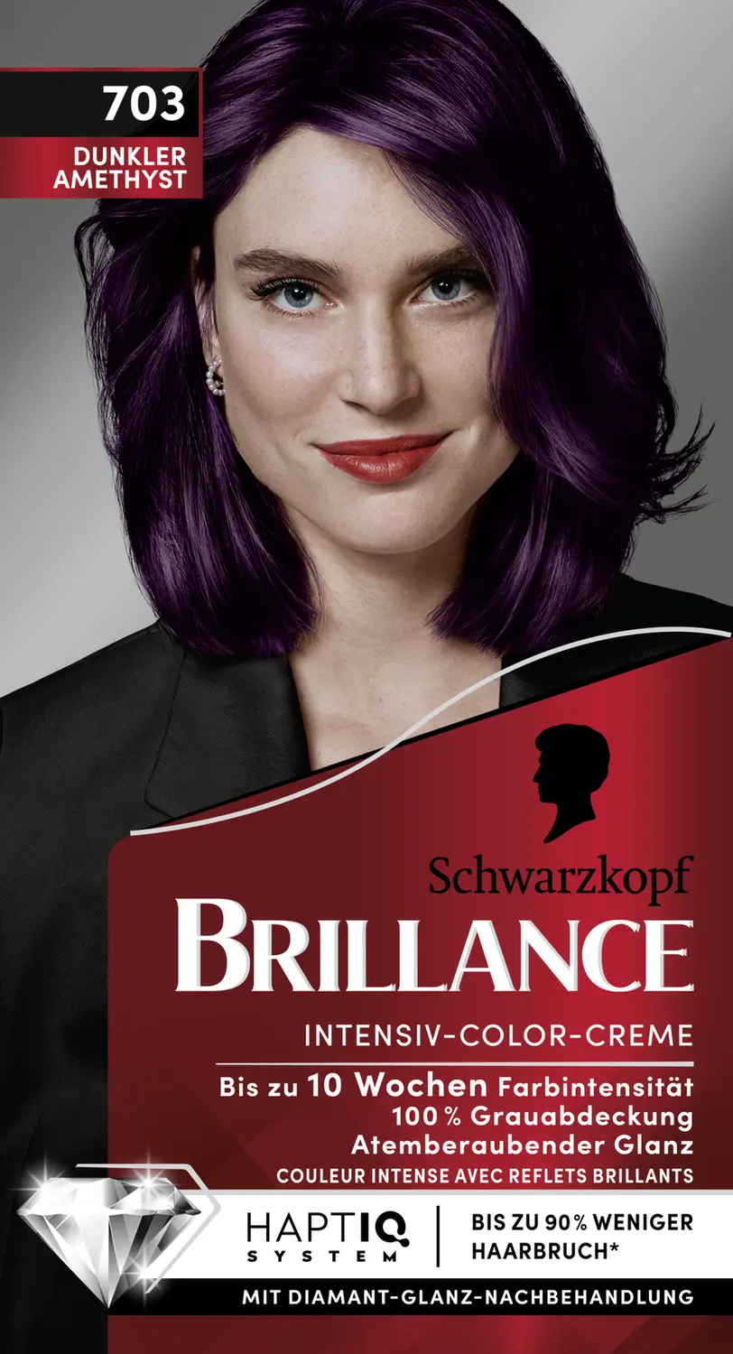 Краска для волос Brillance Intensiv-Color-Creme 703 Dunkler Amethyst
Краска для волос Brillance Intensiv-Color-Creme 703 Dunkler Amethyst