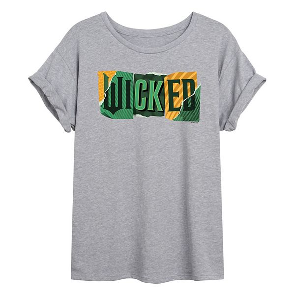 Футболка oversized с принтом Wicked for Good Licensed Character, Heather Gray
Футболка oversized с принтом Wicked for Good Licensed Character, Heather Gray