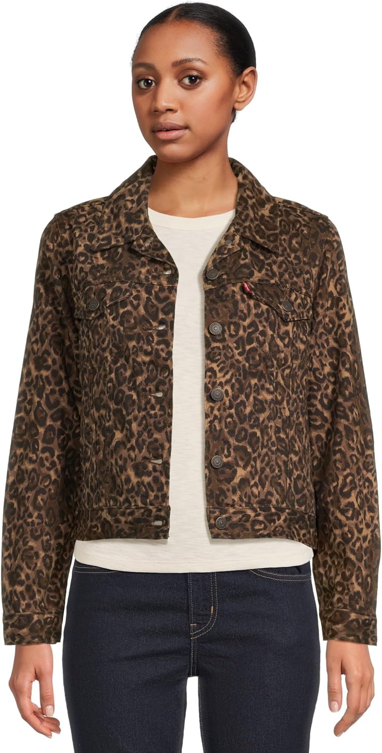 Женская оригинальная куртка Levi's джинсовая, леопардовый
Женская оригинальная куртка Levi's джинсовая, леопардовый