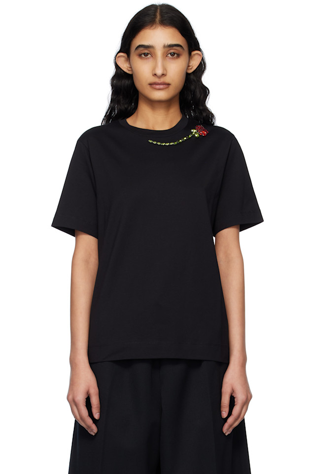 Расшитая цветами футболка Simone Rocha, мультиколор
Расшитая цветами футболка Simone Rocha, мультиколор