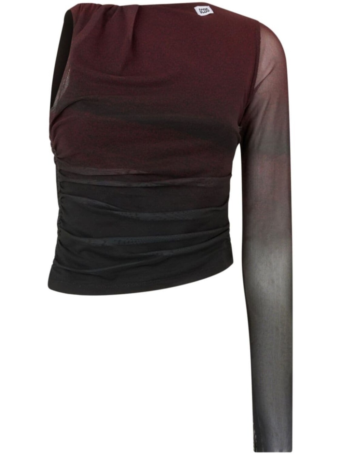 Топ на одно плечо из тюля GCDS Creature, красный
Топ на одно плечо из тюля GCDS Creature, красный