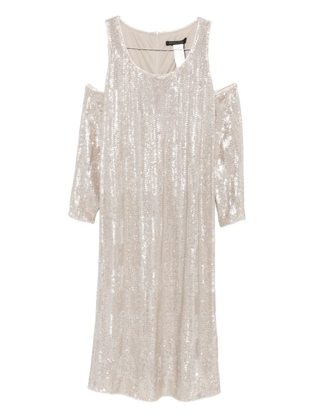 Платье миди с пайетками Marina Rinaldi, нейтральный
Платье миди с пайетками Marina Rinaldi, нейтральный